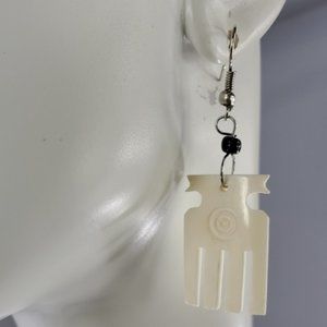 Kenyan Handmade Bone Earrings